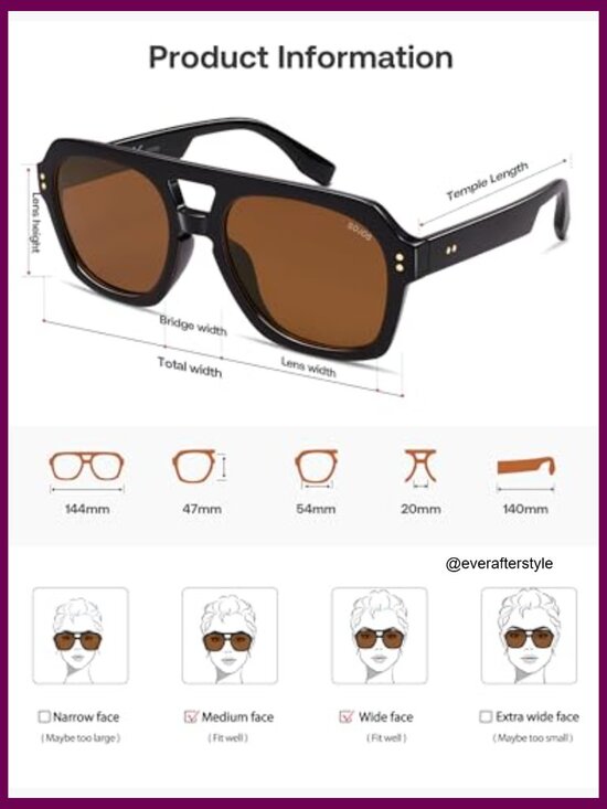 Retro Polarized Aviator Sunglasses with UV400 TAC Lenses main image 4